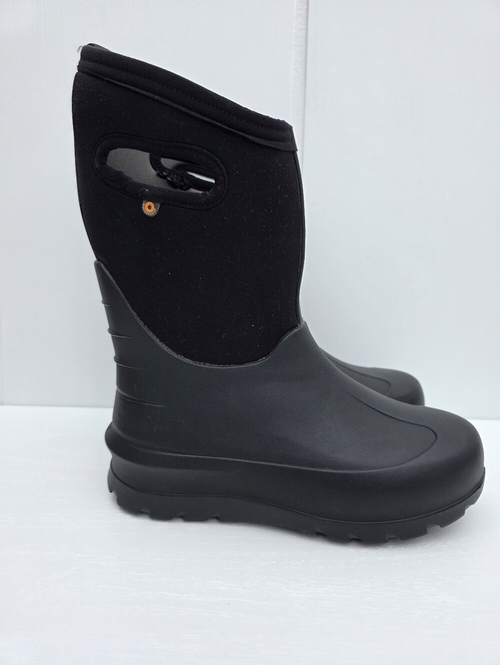 Bogs Neo Classic Solid Black Waterproof Winter Boots Black Youth Size 5